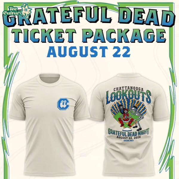 Chattanooga Lookouts x Grateful Dead Night 2026 Limited Edition Shirt
