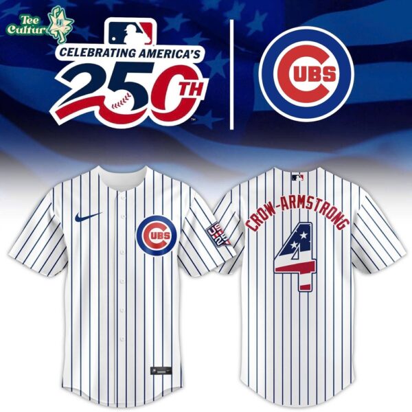 Chicago Cubs America 250th Anniversary 2026 Limited Edition Baseball Jersey