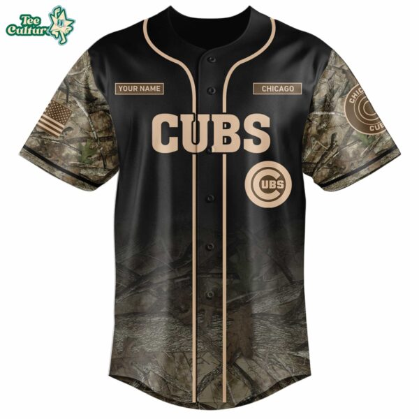Chicago Cubs Deer Hunting Limited Edition Baseball Jersey by Teesculture.com