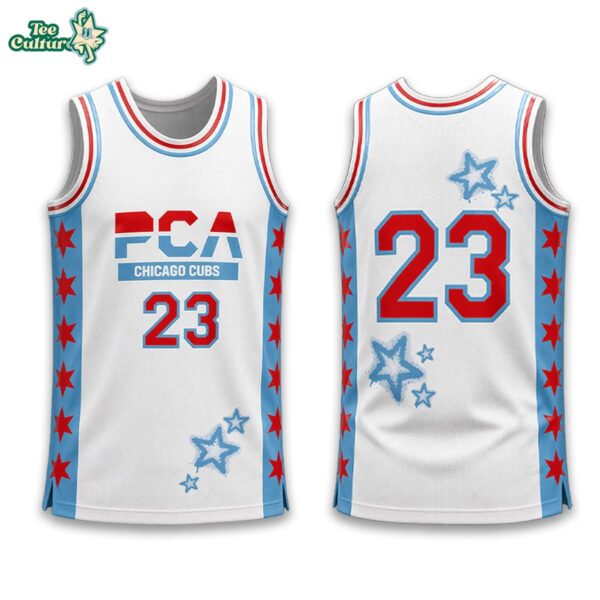 Chicago Cubs PCA Basketball Jersey Giveaway 2026 Fan Edition by Teesculture.com