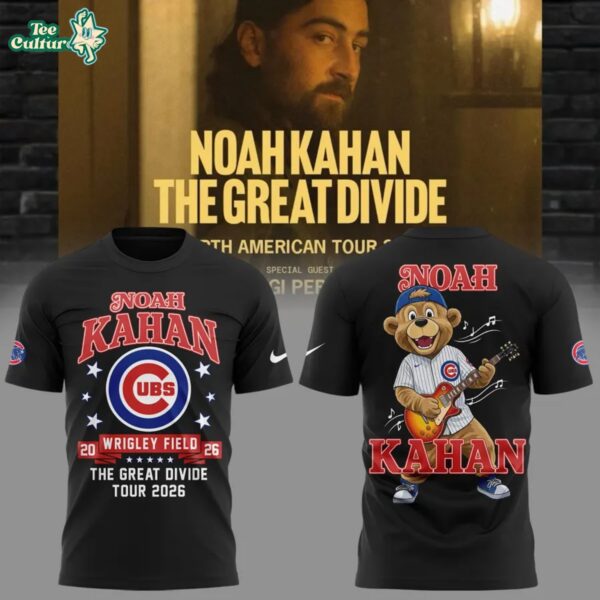 Chicago Cubs x Noah Kahan The Great Divide Tour 2026 Wrigley Field Limited Edition Event Shirt