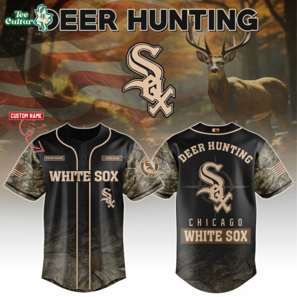 Chicago White Sox Deer Hunting Limited Edition Baseball Jersey