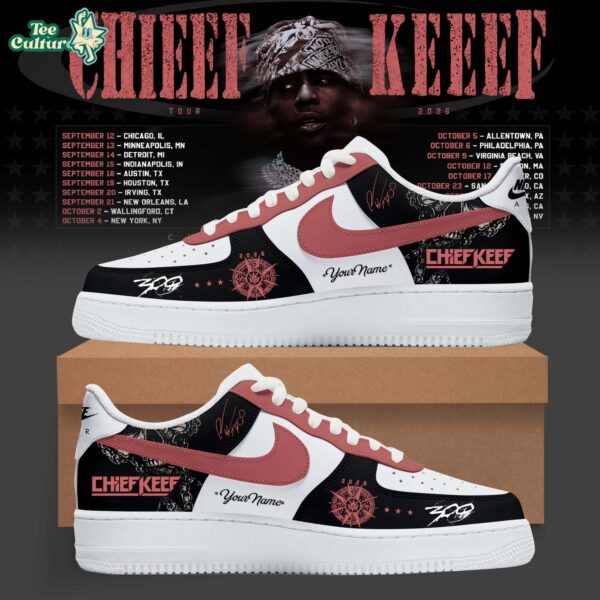 Chief Keef Live 26 Tour Edition AF1 Shoes