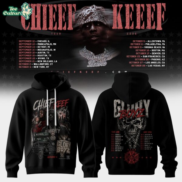 Chief Keef Live 26 Tour Edition Hoodie V2