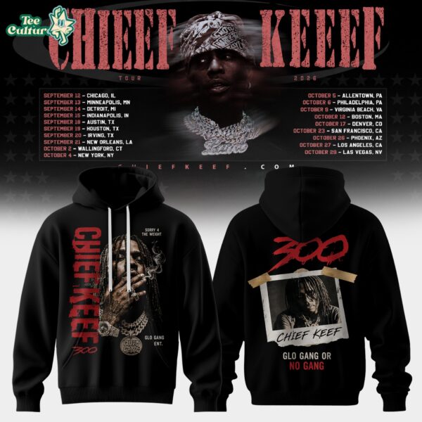 Chief Keef Live 26 Tour Edition Hoodie V4