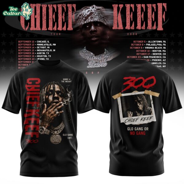 Chief Keef Live 26 Tour Edition TShirt V4