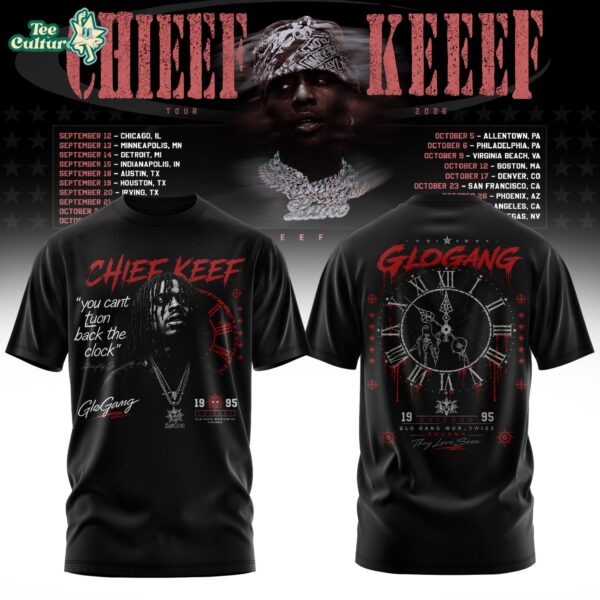 Chief Keef Live 26 Tour Edition TShirt V5