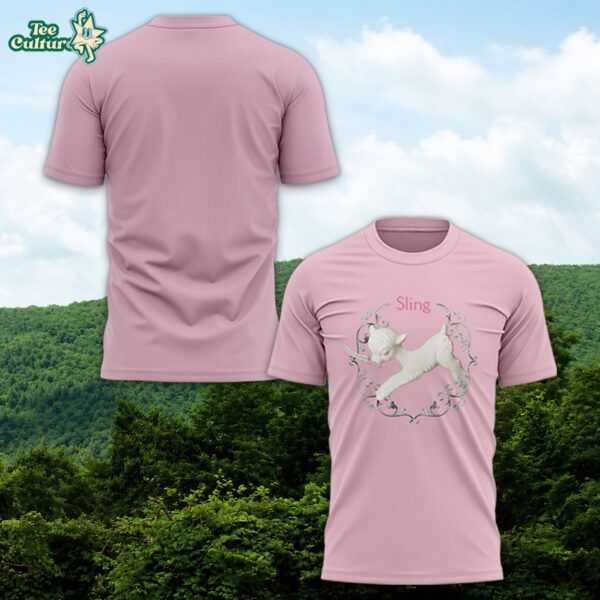 Clairo Sling Album 5-Year Anniversary Limited Edition Pink Shirt