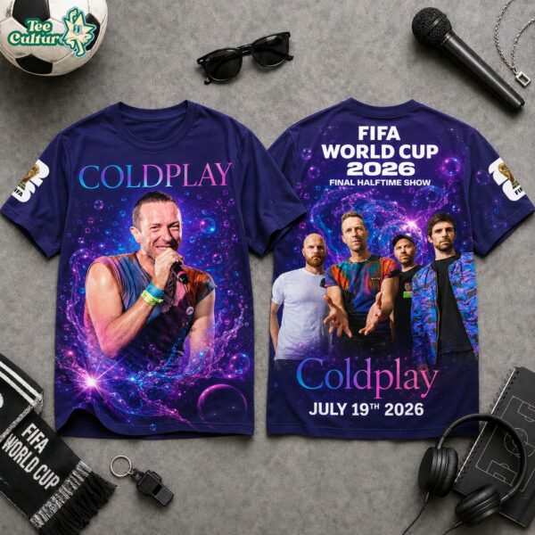 Coldplay World Cup 2026 Final Halftime Show Special Shirt by Teesculture.com