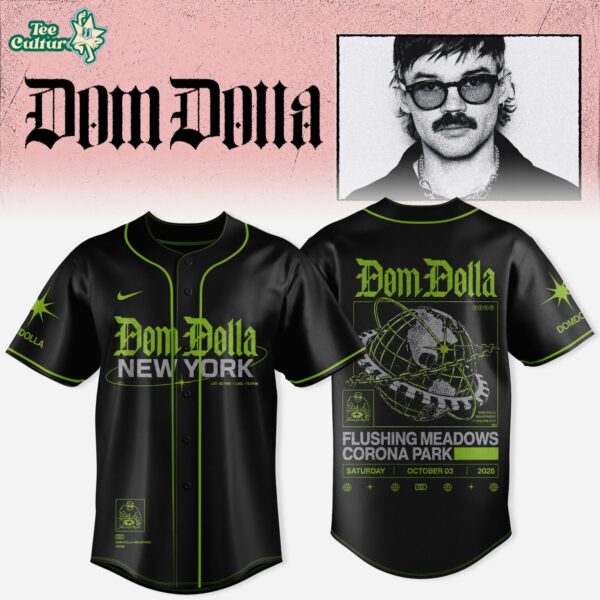 DOM Dolla Tour X Collection Baseball Jersey 2026