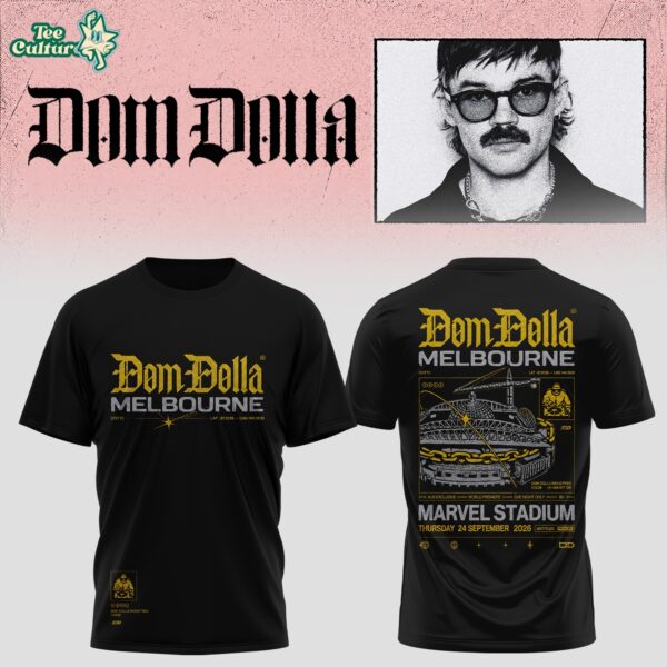 DOM Dolla Tour X Collection Baseball Tshirt 2026 V2