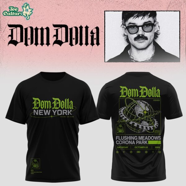 DOM Dolla Tour X Collection Baseball Tshirt 2026 V3
