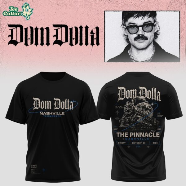 DOM Dolla Tour X Collection Baseball Tshirt 2026 V4
