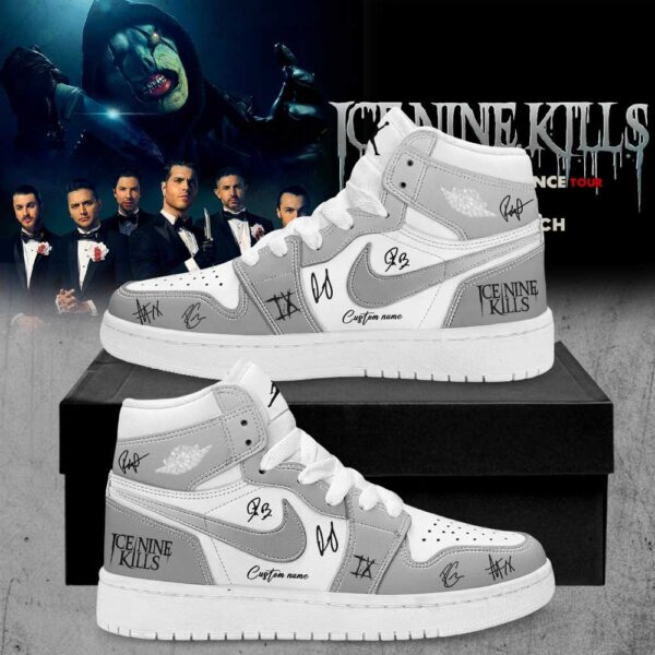 Ice Nine Kills March In Silence Tour 2026 Fan Gift JD Sneakers