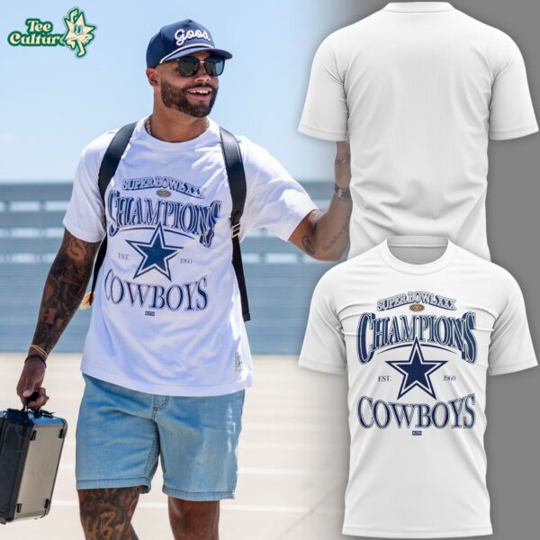 Dallas Cowboys Super Bowl XXX Champions 2026 Classic T-Shirt