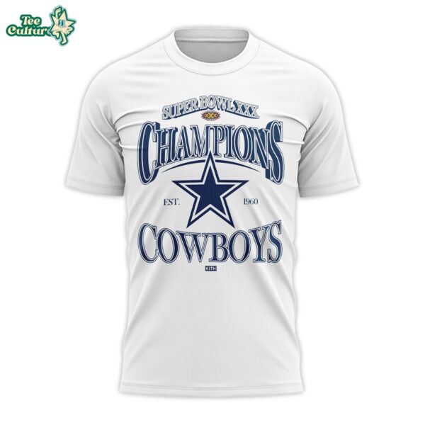 Dallas Cowboys Super Bowl XXX Champions 2026 Classic TShirt by Teesculture.com