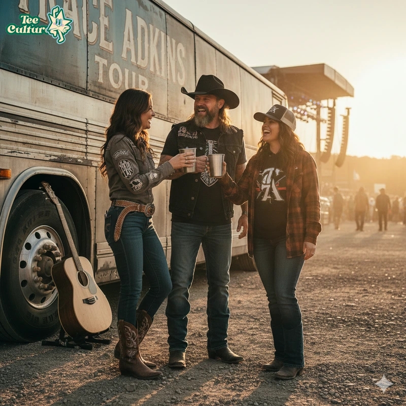 Discover Trace Adkins Apparel: Trending Merch for Country Music Fans