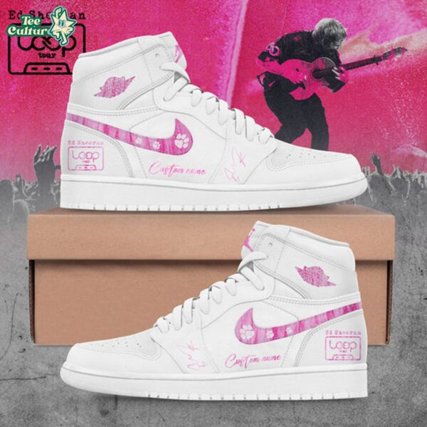 Ed Sheeran The Loop Tour 2026 in Allegiant Stadium Signature Limited Edition AJ1 V2