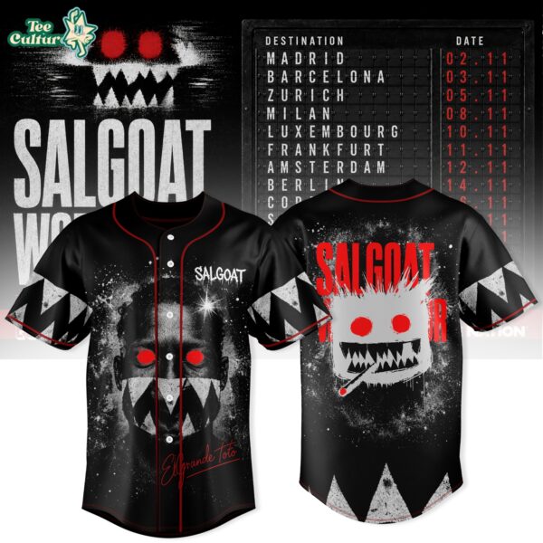 Elgrandetoto Salgoat World Tour Limited Baseball Jersey