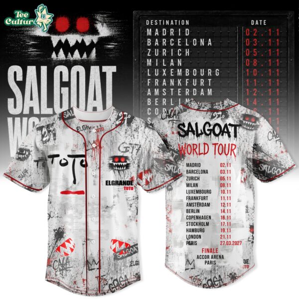 Elgrandetoto Salgoat World Tour Limited Baseball Jersey Ver2