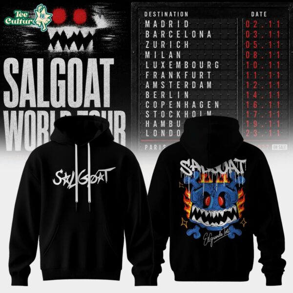 Elgrandetoto Salgoat World Tour Pullover Hoodie