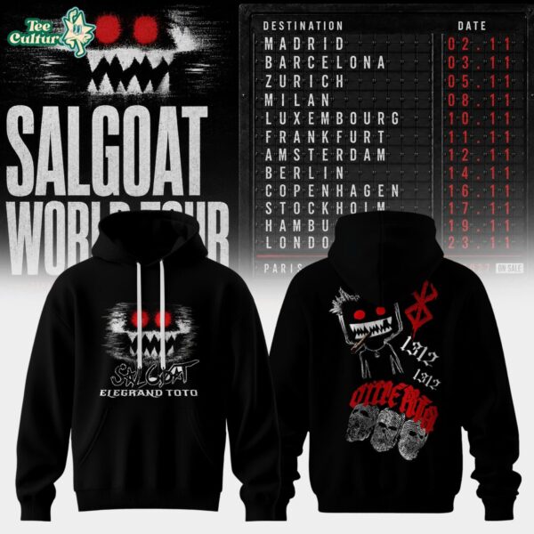 Elgrandetoto Salgoat World Tour Pullover Hoodie Ver3