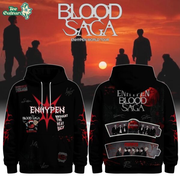 Enhypen Special “blood Saga” Tour 2026 Limited Edition Hoodie