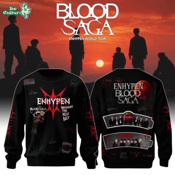 Enhypen Special “blood Saga” Tour 2026 Limited Edition Sweatshirt