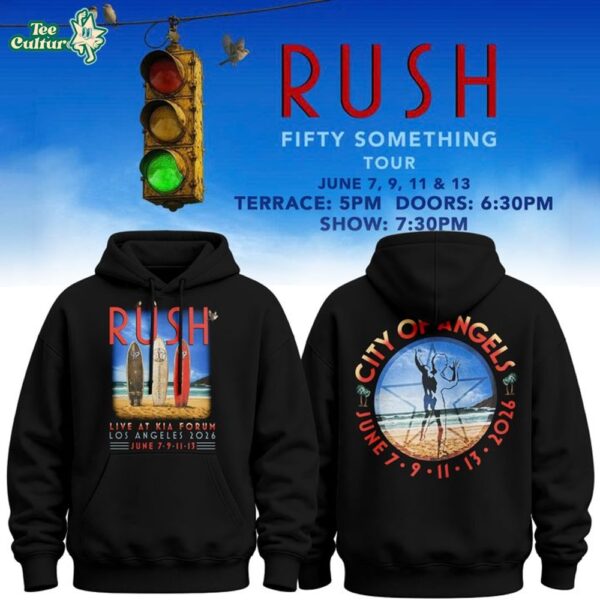 Exclusive Version Los Angeles - Fifty Something Tour 2026 Hoodie