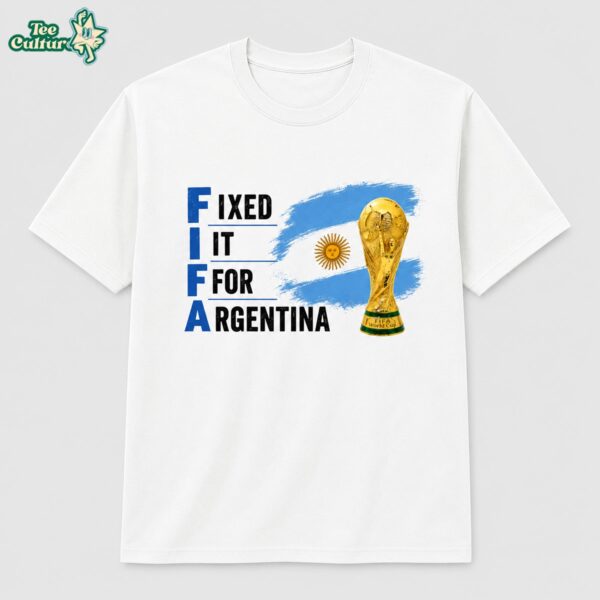Fixed It For Argentina 2026 Patriotic 3D AllOver Print Shirt by Teesculture.com
