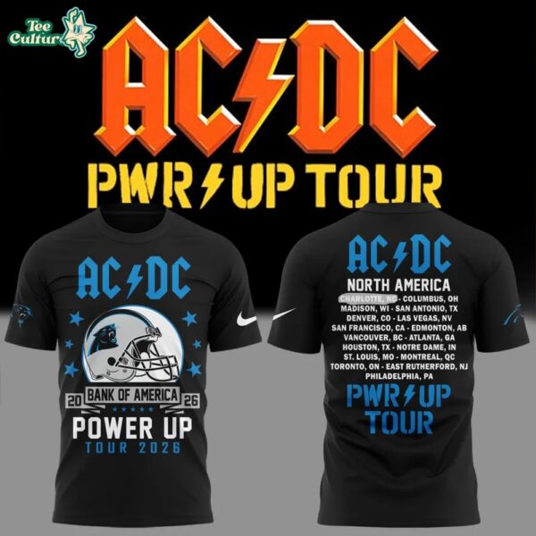 Florida Panthers x AC/DC Power Up Tour 2026 Limited Edition T-Shirt