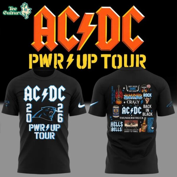 Florida Panthers x AC/DC Power Up Tour 2026 Limited Edition T-Shirt V3