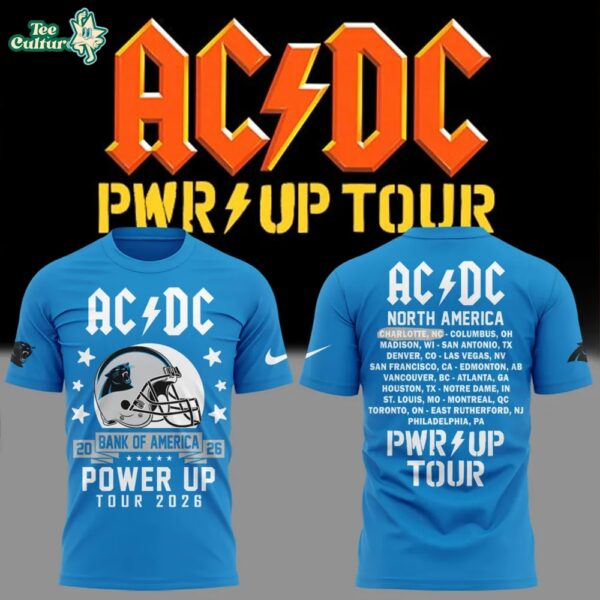 Florida Panthers x AC/DC Power Up Tour 2026 Limited Edition T-Shirt V5
