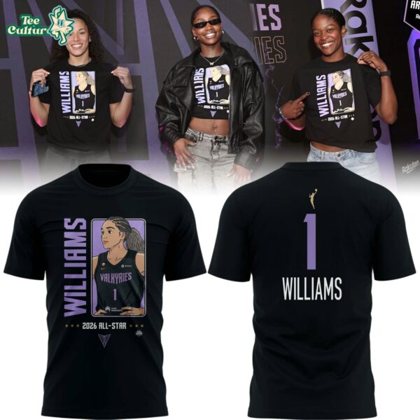 Golden State Valkyries 2026 All-star Gabby Williams Limited Edition Shirt