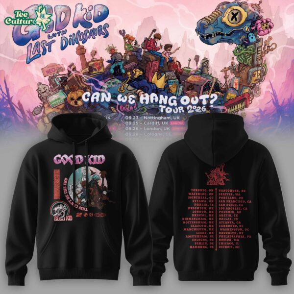 Good Kid × Last Dinosaurs - Can We Hang Out? Tour 2026 Hoodie V3
