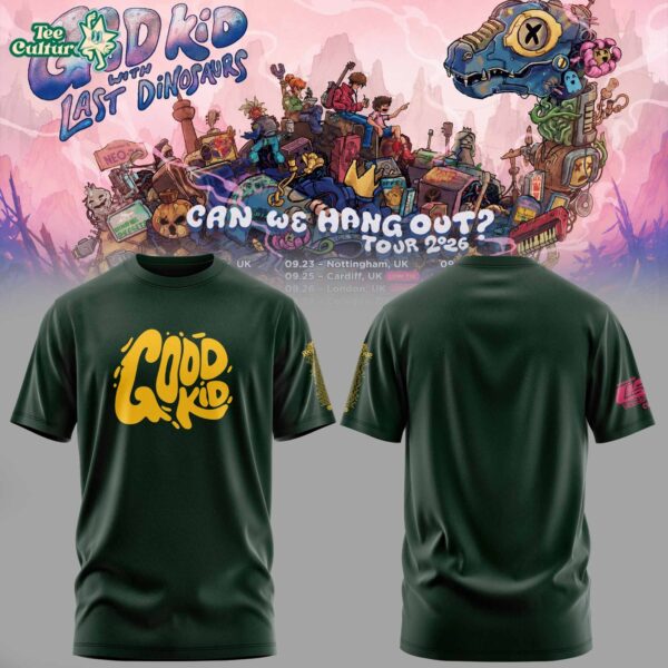 Good Kid x Last Dinosaurs - Can We Hang Out? Tour 2026 Tshirt V2