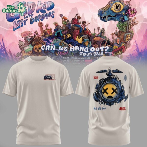 Good Kid x Last Dinosaurs - Can We Hang Out? Tour 2026 Tshirt V2