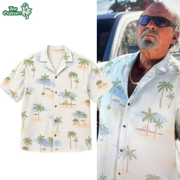 Grand Theft Auto VI GTA 6 Brian Heder Tropical Palm Tree Hawaiian Shirt