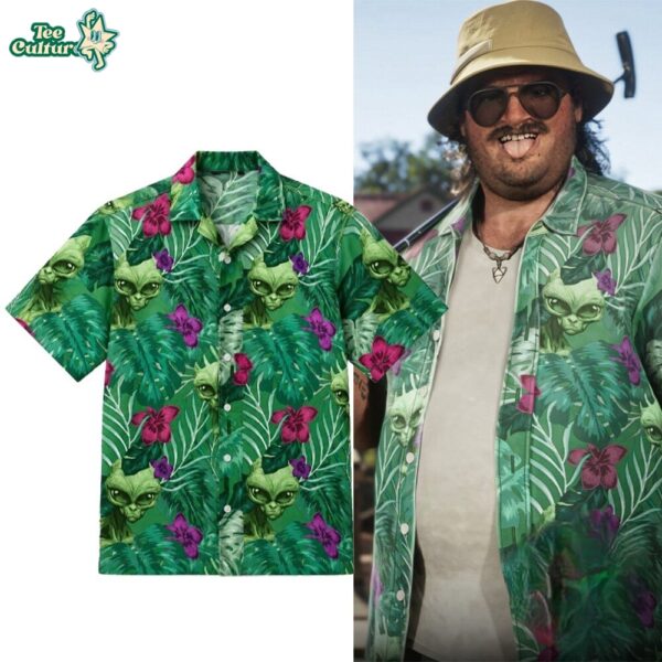 Grand Theft Auto VI GTA 6 Cal Hampton Alien Tropical Hawaiian Shirt