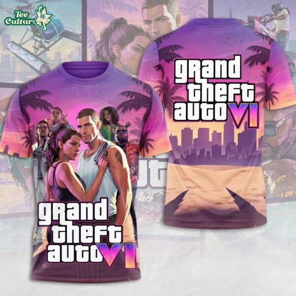 Grand Theft Auto VI GTA 6 Limited Edition Shirt 2026 V12