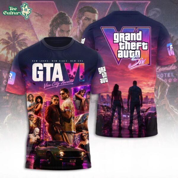 Grand Theft Auto VI GTA 6 Limited Edition Shirt 2026 V6