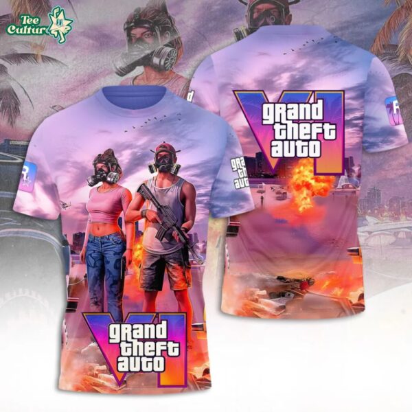 Grand Theft Auto VI GTA 6 Limited Edition Shirt 2026 V8