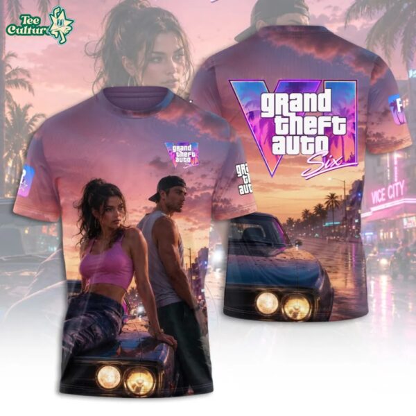 Grand Theft Auto VI GTA 6 Limited Edition Shirt 2026 V9