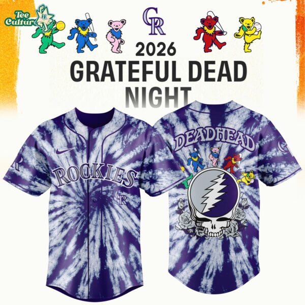 Grateful Dead Night X MLB 2026 Edition Jersey