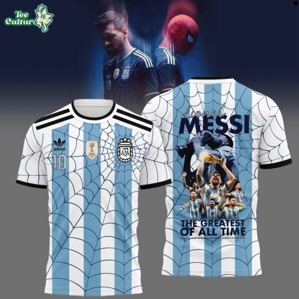 Greatest Of All Time Lionel Messi x Spider-Man Limited Edition T-Shirt