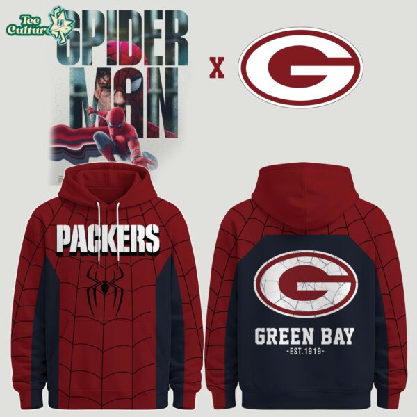 Green Bay X Spider-Man Brand New Day 2026 Limited Edition Hoodie