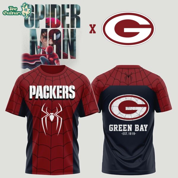 Green Bay X Spider-Man Brand New Day 2026 Limited Edition T-Shirt