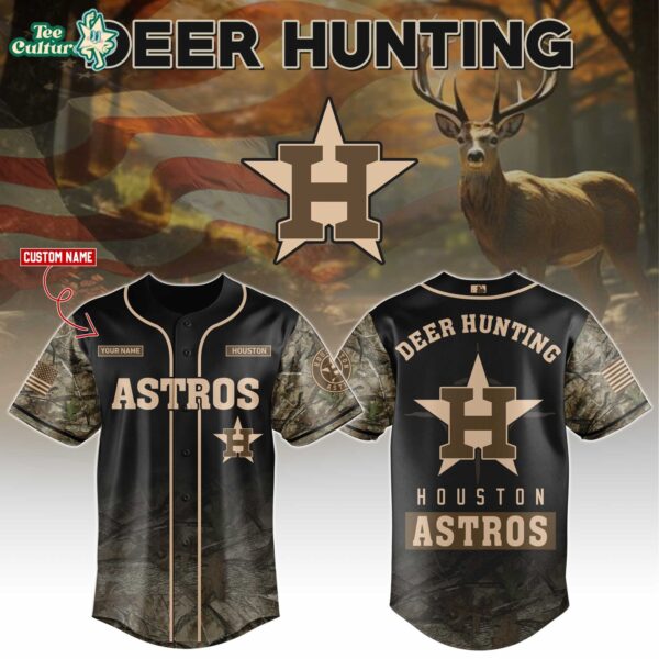 Houston Astros Deer Hunting Limited Edition Baseball Jersey