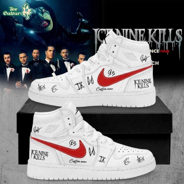 Ice Nine Kills March In Silence Tour 2026 Limited Edition JD Sneakers