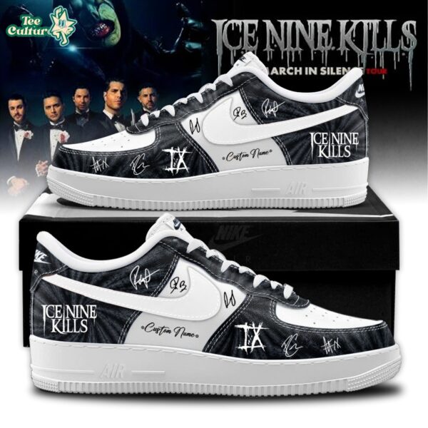 Ice Nine Kills March In Silence Tour 2026 Limited Edition Nike Air Force 1 Sneakers
